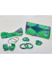 Pochette & Accessoires - Green Blocks